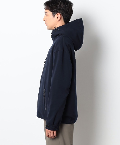 Grand PARK（グランドパーク）の「圧縮マイクロジップフードブルゾン（ブルゾン・メンズ・ネイビー/ブラック・MEDIUM/LARGE）」の5枚目の写真