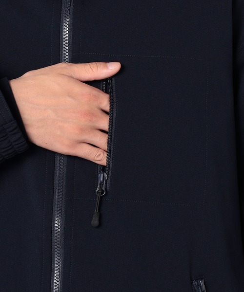 Grand PARK（グランドパーク）の「圧縮マイクロジップフードブルゾン（ブルゾン・メンズ・ネイビー/ブラック・MEDIUM/LARGE）」の11枚目の写真