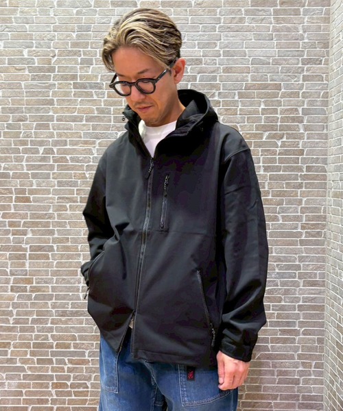 Grand PARK(グランドパーク)の「圧縮マイクロジップフードブルゾン(ブルゾン・メンズ・ネイビー/ブラック・MEDIUM/LARGE)」の19枚目の写真