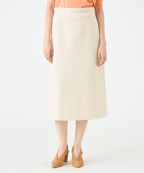 BALLSEY(ボールジィ)の「リップルダンボール トラペーズスカート(スカート・レディース・ライトベージュ/ネイビー・36/34)」の4枚目の写真