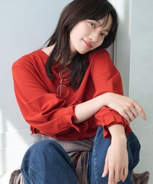 ANY（エニィ）の「コンフォータブルブラウス（Tシャツ/カットソー）」