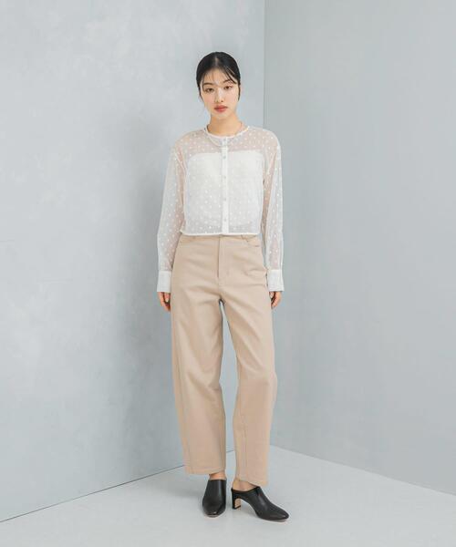 URBAN RESEARCH ROSSO WOMEN(アーバンリサーチ ロッソ)の「シアーメッシュドットプルオーバー(その他トップス・レディース・オフホワイト/ブラック・FREE)」の10枚目の写真