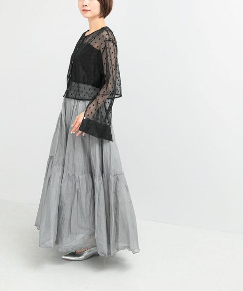 URBAN RESEARCH ROSSO WOMEN(アーバンリサーチ ロッソ)の「シアーメッシュドットプルオーバー(その他トップス・レディース・オフホワイト/ブラック・FREE)」の18枚目の写真