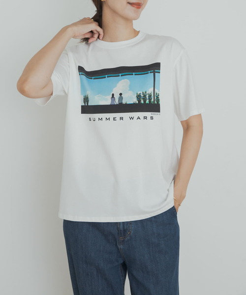 URBAN RESEARCH DOORS(アーバンリサーチドアーズ)の「アニメーション映画「サマーウォーズ」プリントTシャツ(Tシャツ/カットソー・レディース・その他1/その他2/その他3・MEDIUM)」の9枚目の写真