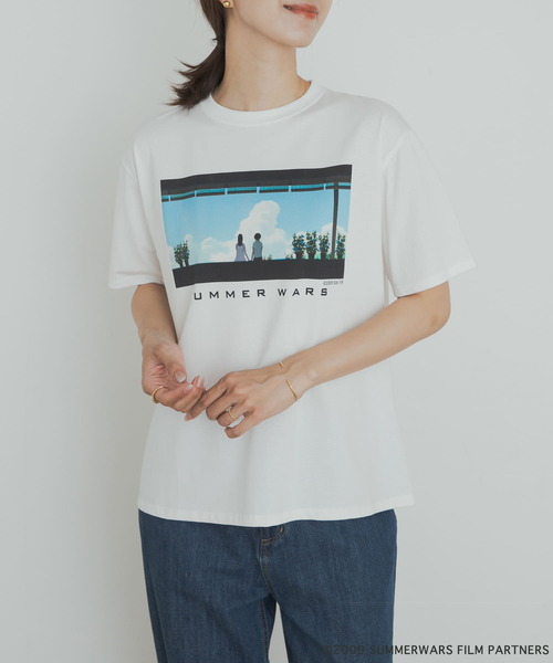 URBAN RESEARCH DOORS(アーバンリサーチドアーズ)の「アニメーション映画「サマーウォーズ」プリントTシャツ(Tシャツ/カットソー・レディース・その他1/その他2/その他3・MEDIUM)」の10枚目の写真