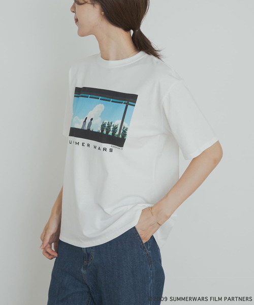 URBAN RESEARCH DOORS(アーバンリサーチドアーズ)の「アニメーション映画「サマーウォーズ」プリントTシャツ(Tシャツ/カットソー・レディース・その他1/その他2/その他3・MEDIUM)」の11枚目の写真
