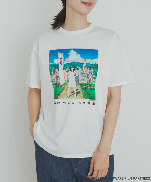 URBAN RESEARCH DOORS(アーバンリサーチドアーズ)の「アニメーション映画「サマーウォーズ」プリントTシャツ(Tシャツ/カットソー・レディース・その他1/その他2/その他3・MEDIUM)」の14枚目の写真