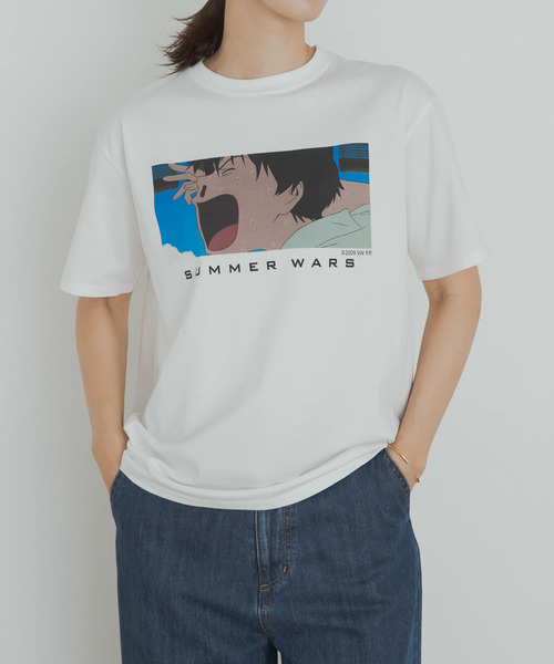 URBAN RESEARCH DOORS(アーバンリサーチドアーズ)の「アニメーション映画「サマーウォーズ」プリントTシャツ(Tシャツ/カットソー・レディース・その他1/その他2/その他3・MEDIUM)」の17枚目の写真