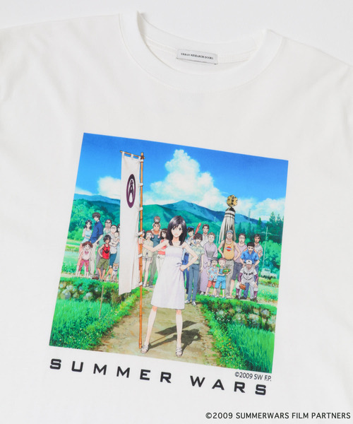 セール】アニメーション映画「サマーウォーズ」プリントTシャツ（T