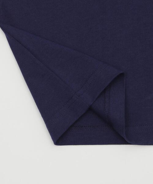 LTR DEPTH（レイターデプス）の「LTR DEPTH/チェックカレッジグラフィックT（Tシャツ/カットソー・メンズ・ホワイト/ネイビー・MEDIUM/LARGE）」の3枚目の写真