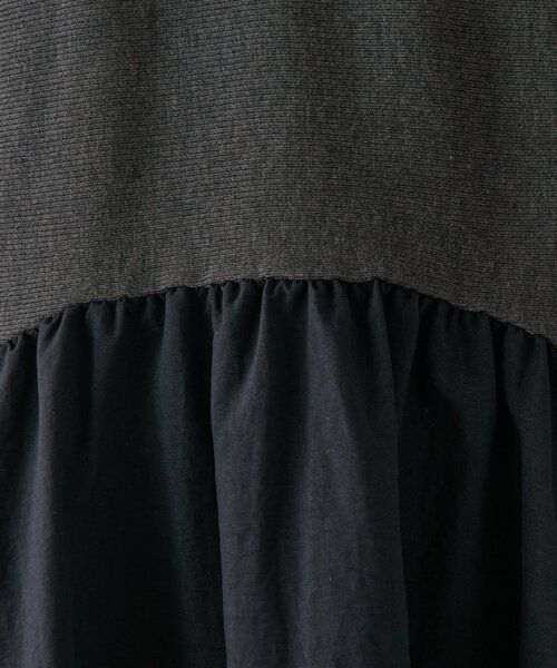 ニットコンビギャザーワンピース（ワンピース）｜BEARDSLEY