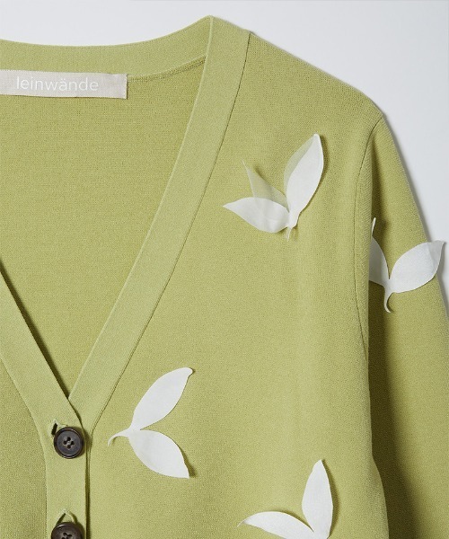 セール】Sprout Knitted Cardigan（カーディガン/ボレロ）｜leinwande