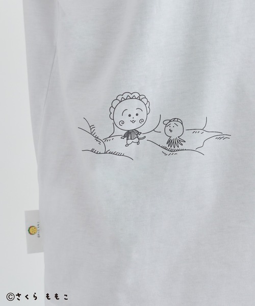 CRAFT STANDARD BOUTIQUE（クラフトスタンダードブティック）の「COJI‐COJI / プリントTシャツ（Tシャツ/カットソー・レディース・チャコールグレー/ホワイト/ブラウン・FREE）」の16枚目の写真