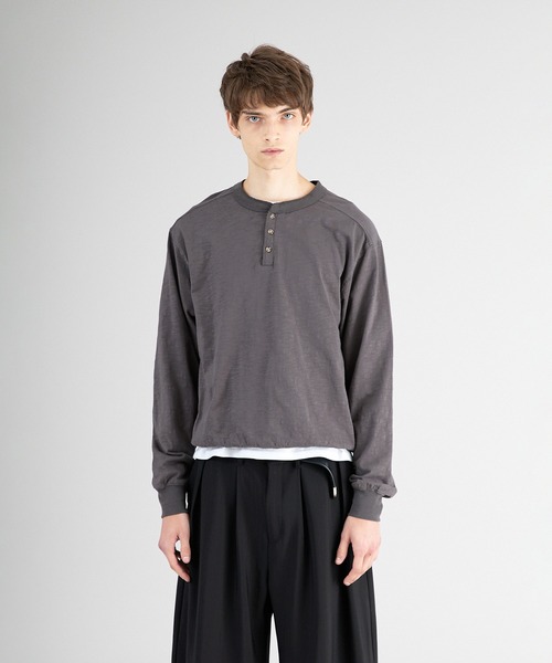 最終RRL ヘンリーネック　ボーダー　ネイティブ　ボルチモア　デップ 楽天市場】RRL ヘンリーネック（Tシャツ・カットソー｜トップス