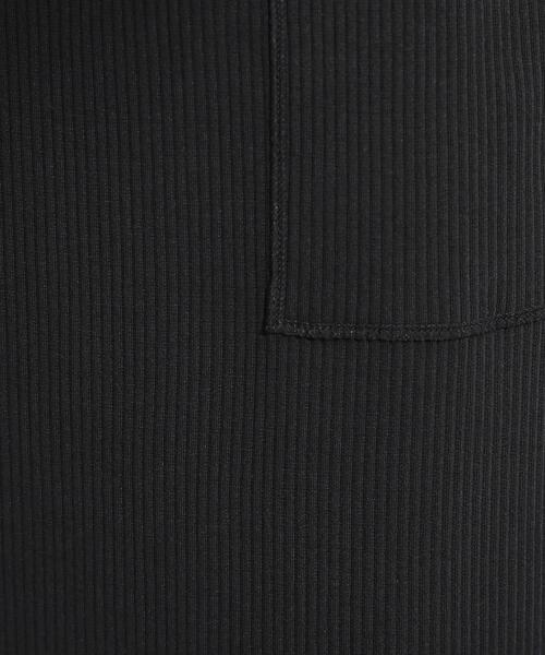 Cutie Blonde（キューティーブロンド）の「【セルフカット可/吸水速乾/抗菌防臭】着回ししやすい カットリブナロースカート（スカート・レディース・ブルー系その他/ライトグレー/ライトイエロー系/ダークブラウン/ブラック/レッド系1・00）」の17枚目の写真