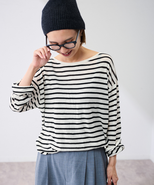 スイビコットンボートネック（ニット/セーター）｜FRAMeWORK（フレーム