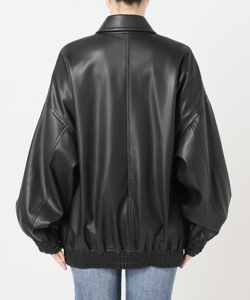 セール】シンセティックレザーブルゾン（その他アウター）｜journal