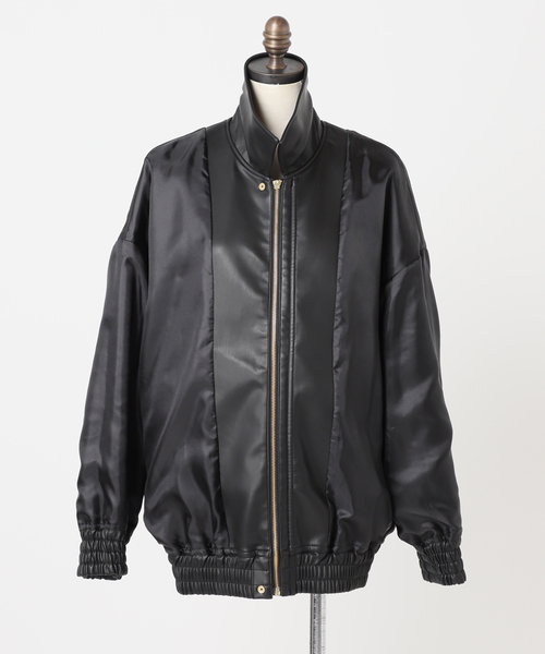 セール】シンセティックレザーブルゾン（その他アウター）｜journal