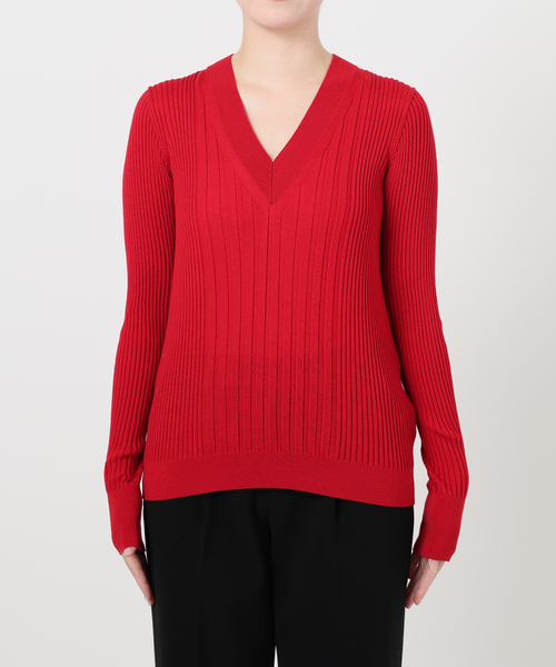 VERMEILperiena ヴェルメイユパーイエナ　petalknit セール】petal knit プルオーバー（ニット/セーター）｜VERMEIL par