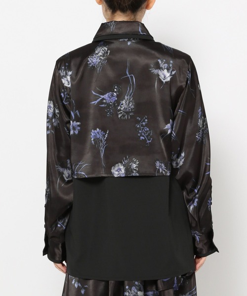 HARE(ハレ)の「Autumnflowerレイヤードデザインシャツ(HARE)(シャツ/ブラウス・レディース・レッド/ブルーパープル・FREE)」の19枚目の写真