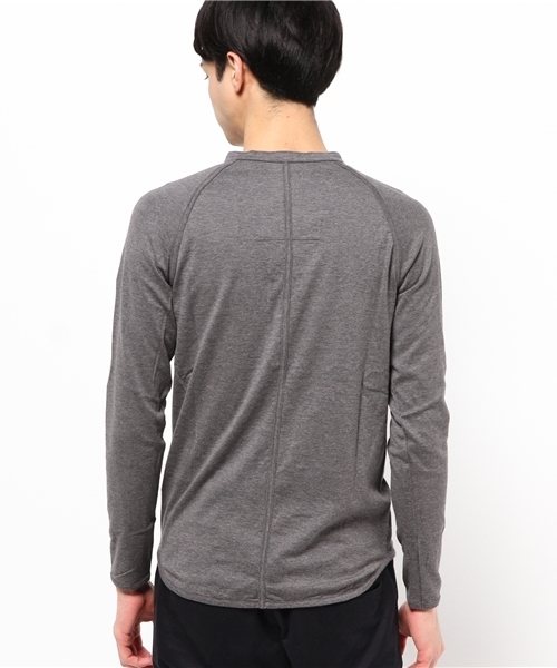 BHY-biography（ビーエイチワイバイオグラフィー）の「50/2 SU-PIMA HENLEY（Tシャツ/カットソー・メンズ・チャコールグレー・48/44）」の5枚目の写真