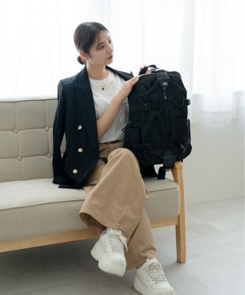 DEVICE(デバイス)の「DEVICE コーデュラ リュック(バックパック/リュック・メンズ・ブラック・FREE)」の7枚目の写真