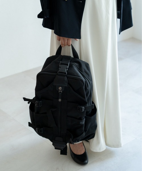 DEVICE(デバイス)の「DEVICE コーデュラ リュック(バックパック/リュック・メンズ・ブラック・FREE)」の12枚目の写真