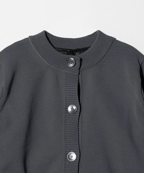 UNITED ARROWS（ユナイテッドアローズ）の「レース レイヤード カーディガン‐ウォッシャブル‐（ニット/セーター・レディース・ブラック/ダークグレー・FREE）」の16枚目の写真