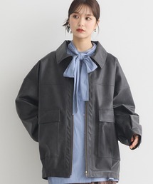 earth music&ecology | 【2025AW】フェイクレザージップジャケット(その他アウター)