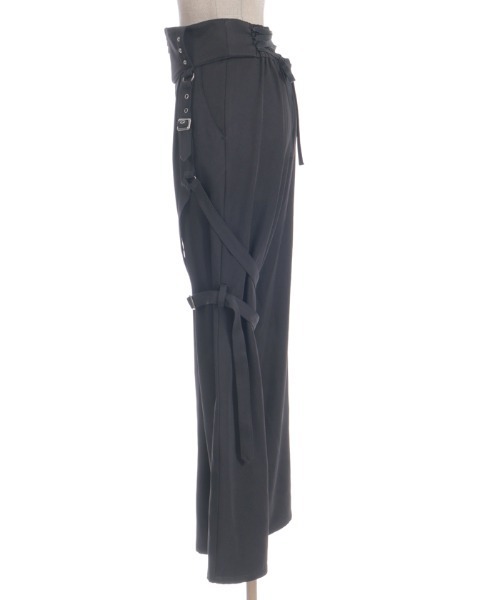NIBBLE POISON（ニブルポイズン）の「ハーネス付ロングパンツ（その他パンツ・レディース・チャコール/ブラック・MEDIUM）」の17枚目の写真