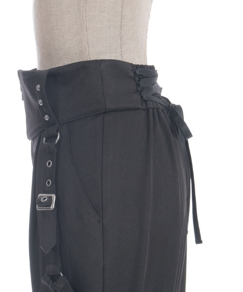 NIBBLE POISON（ニブルポイズン）の「ハーネス付ロングパンツ（その他パンツ・レディース・チャコール/ブラック・MEDIUM）」の21枚目の写真