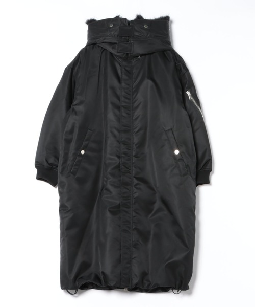 セール】【upper hights】THE U-2 LONG HOODIE ミリタリーロングコート