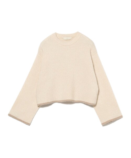B:MING by BEAMS(ビーミングバイビームス)の「ソフト シャギー プルオーバー(ニット/セーター・レディース・ブルー系その他/ネイビー/ホワイト系その他5・ONE SIZE)」の3枚目の写真