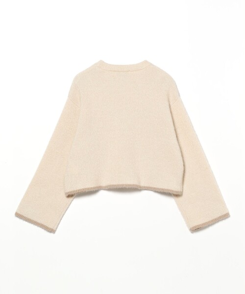 B:MING by BEAMS(ビーミングバイビームス)の「ソフト シャギー プルオーバー(ニット/セーター・レディース・ブルー系その他/ネイビー/ホワイト系その他5・ONE SIZE)」の5枚目の写真