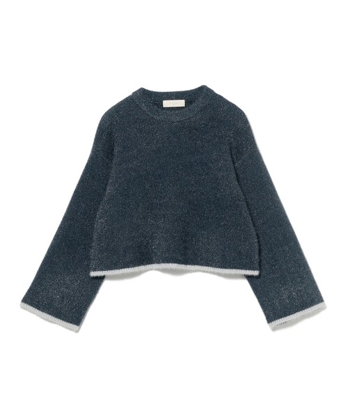 B:MING by BEAMS(ビーミングバイビームス)の「ソフト シャギー プルオーバー(ニット/セーター・レディース・ブルー系その他/ネイビー/ホワイト系その他5・ONE SIZE)」の12枚目の写真