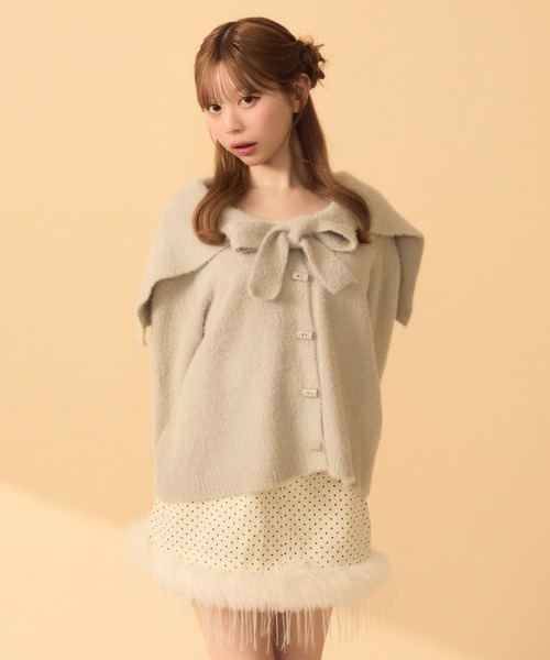 セーラーカラーカーディガン（カーディガン/ボレロ）｜TITTY&CO.（ティ