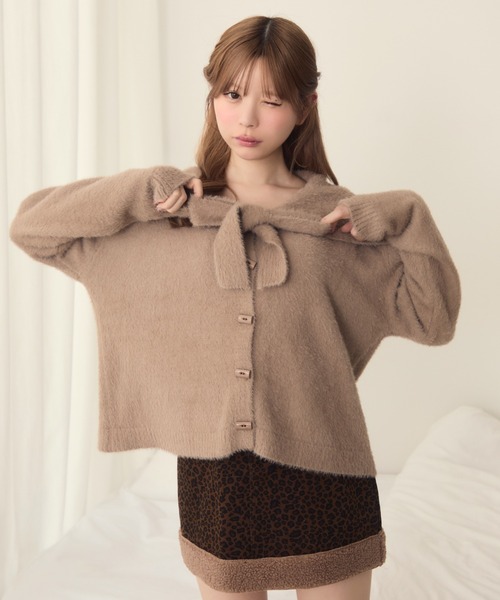 セーラーカラーカーディガン（カーディガン/ボレロ）｜TITTY&CO.（ティ