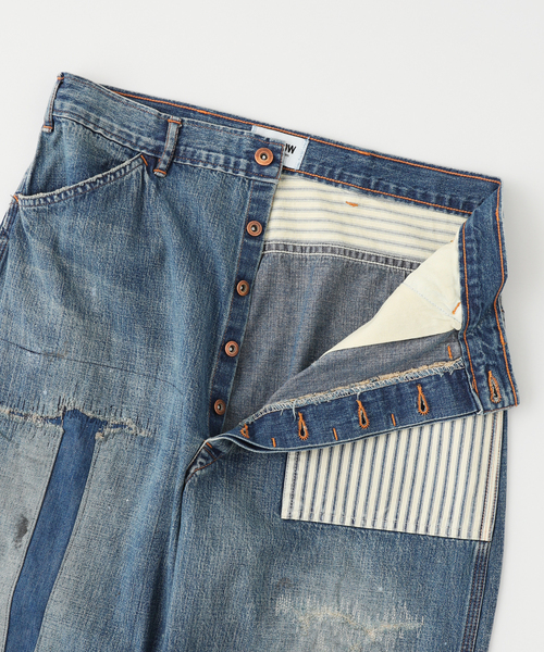 BOW WOW(バウワウ)の「BOWWOW / バウワウ LAPD PRISONER DENIM PT AGING(デニムパンツ・メンズ・サックスブルー・MEDIUM/LARGE)」の6枚目の写真