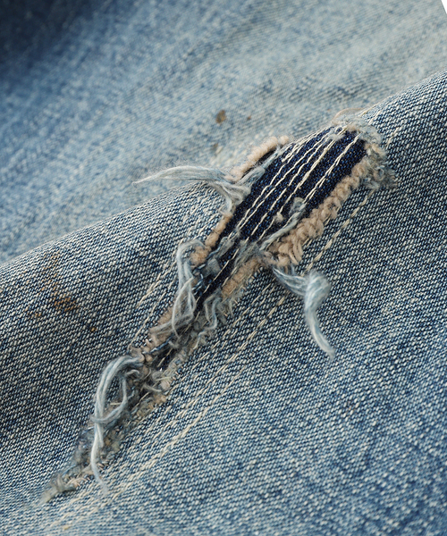 BOW WOW(バウワウ)の「BOWWOW / バウワウ LAPD PRISONER DENIM PT AGING(デニムパンツ・メンズ・サックスブルー・MEDIUM/LARGE)」の7枚目の写真