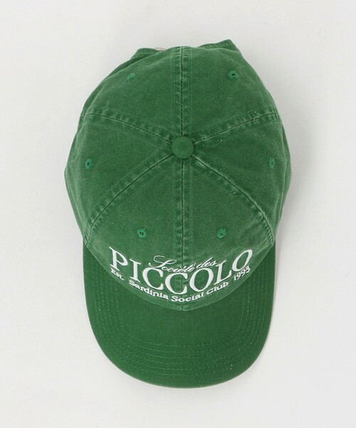 PICA PICA＞エンブロイダリー 刺しゅう キャップ（キャップ）｜green