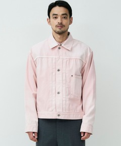 ガーメントダイ1stタイプカラーデニムジャケット