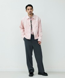 Johnbull（ジョンブル）の「ガーメントダイ1stタイプカラーデニムジャケット（デニムジャケット）」