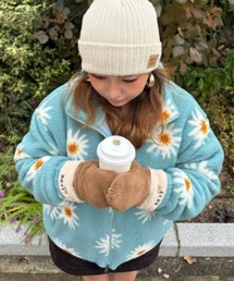 【princess】ROXY ジャンパー ベージュ ロゴ刺繍 princess様専用】ROXY ジャンパー ベージュ ロゴ刺繍