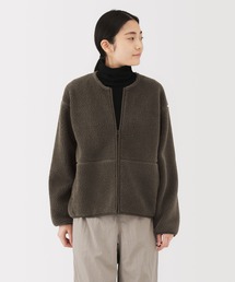 無印良品 | 婦人 ボアフリースジャケット(その他アウター)