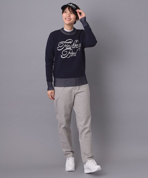 adabat（アダバット）の「【新レーベル ADABAT NAVY】 櫻井貴史コラボニット（ニット/セーター・レディース・ホワイト系/ネイビー・38/40/42）」の4枚目の写真