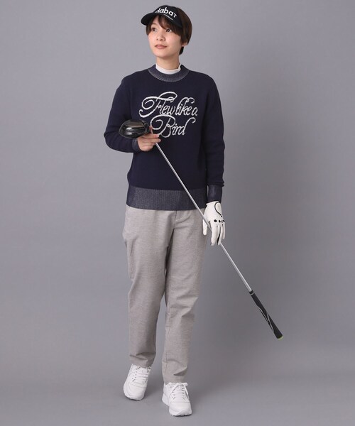 adabat（アダバット）の「【新レーベル ADABAT NAVY】 櫻井貴史コラボニット（ニット/セーター・レディース・ホワイト系/ネイビー・38/40/42）」の5枚目の写真