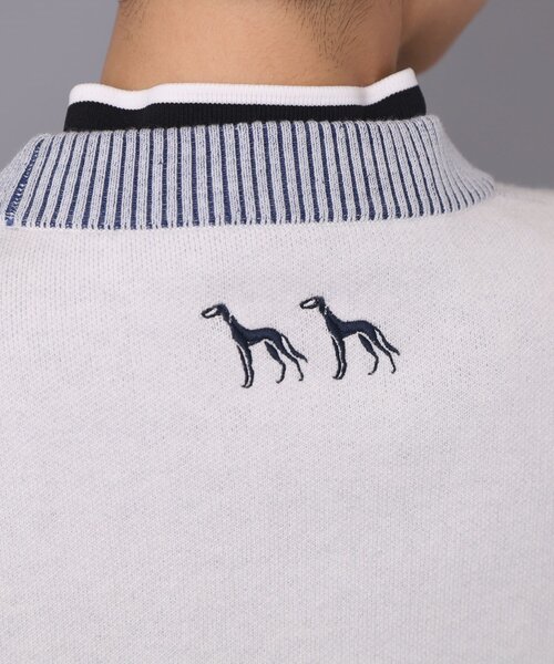 adabat（アダバット）の「【新レーベル ADABAT NAVY】 櫻井貴史コラボニット（ニット/セーター・レディース・ホワイト系/ネイビー・38/40/42）」の11枚目の写真