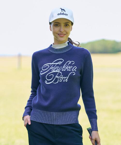 adabat（アダバット）の「【新レーベル ADABAT NAVY】 櫻井貴史コラボニット（ニット/セーター・レディース・ホワイト系/ネイビー・38/40/42）」の15枚目の写真