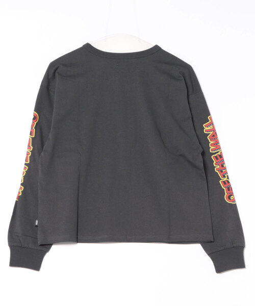 VANS ヴァンズ W Checker Logo L/S Tee ロングスリーブ 125K3023600