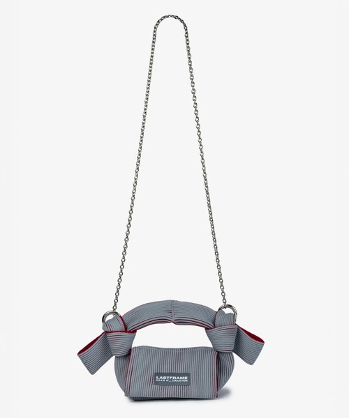 LASTFRAME（ラストフレーム）の「OBI BAG MINI（ハンドバッグ・レディース・グレー/ブラック・FREE）」の6枚目の写真